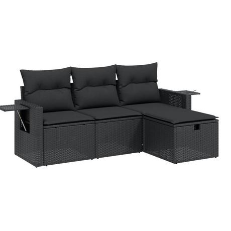 VidaXL Garten sofagarnitur poly-rattan  