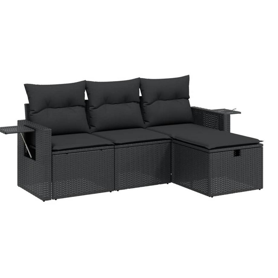 set divano da giardino Polirattan