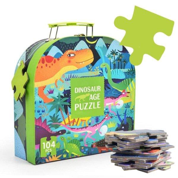 Image of Montessori Montessori-Spielzeug, Lernspielzeug: Puzzle-Dinosaurier