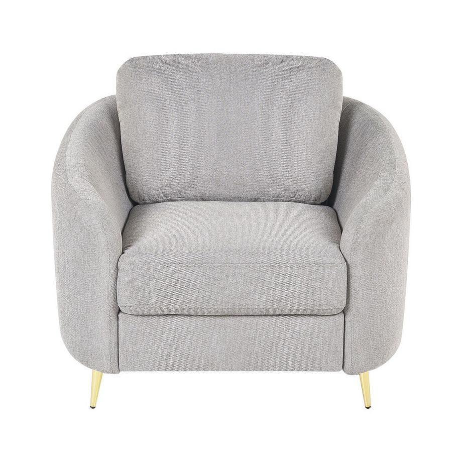 Beliani Fauteuil en Tissu Traditionnel TROSA  