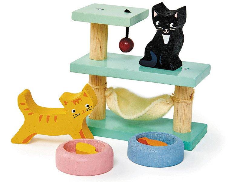 Tender Leaf Toys  Puppenhaus Katzen 
