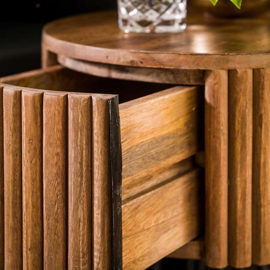 mutoni Nachttisch Tweak rund  