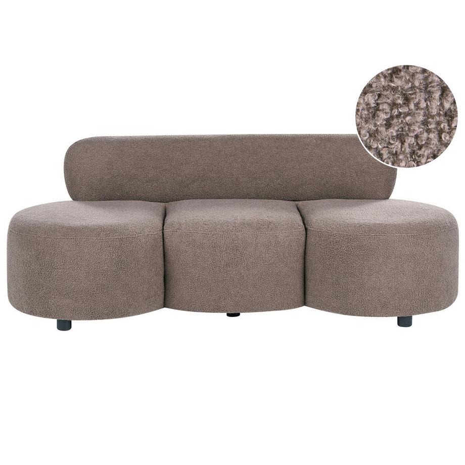 3 Sitzer Sofa aus Bouclé Retro BLAVAND