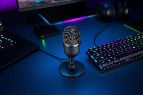 RAZER  Microphone de diffusion ultra-compact Razer Seiren Mini Noir 