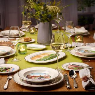 Villeroy & Boch Suppenteller Dorf Design Naif  