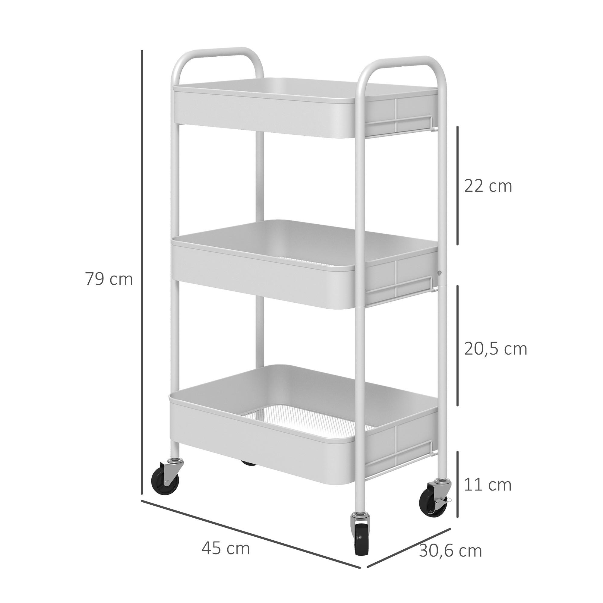 HOMCOM Servierwagen  