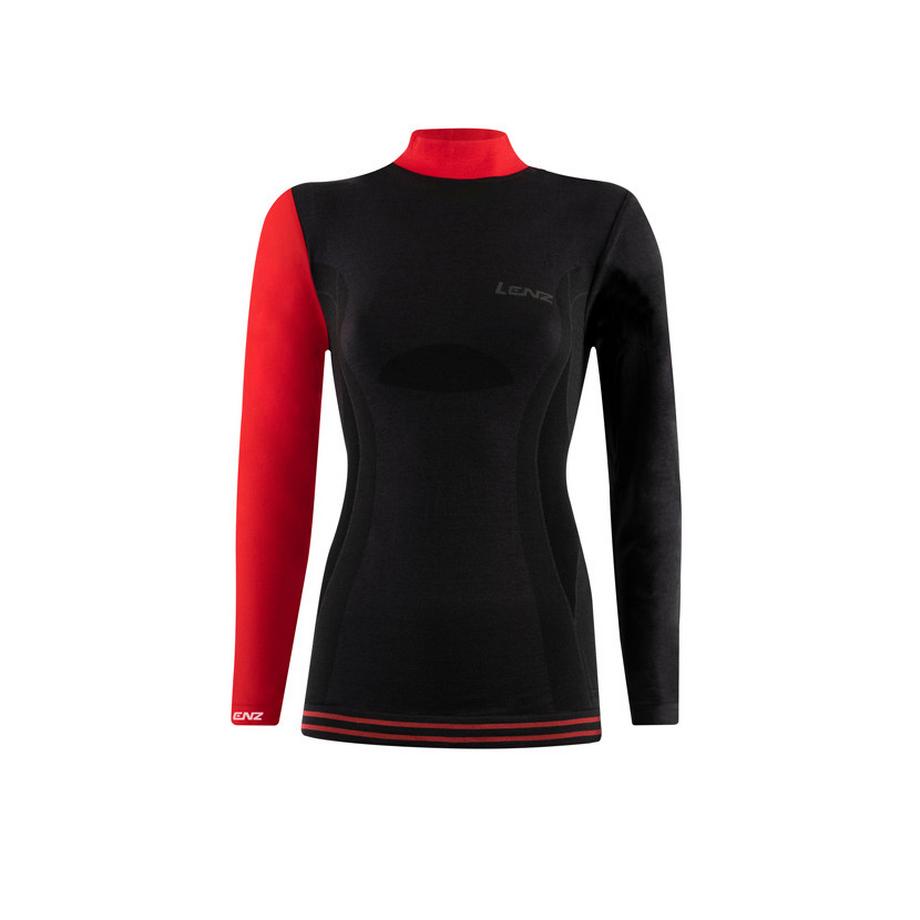 Lenz Merino 6.0 Maillot de Corps à Manches Longues Col Roulé  