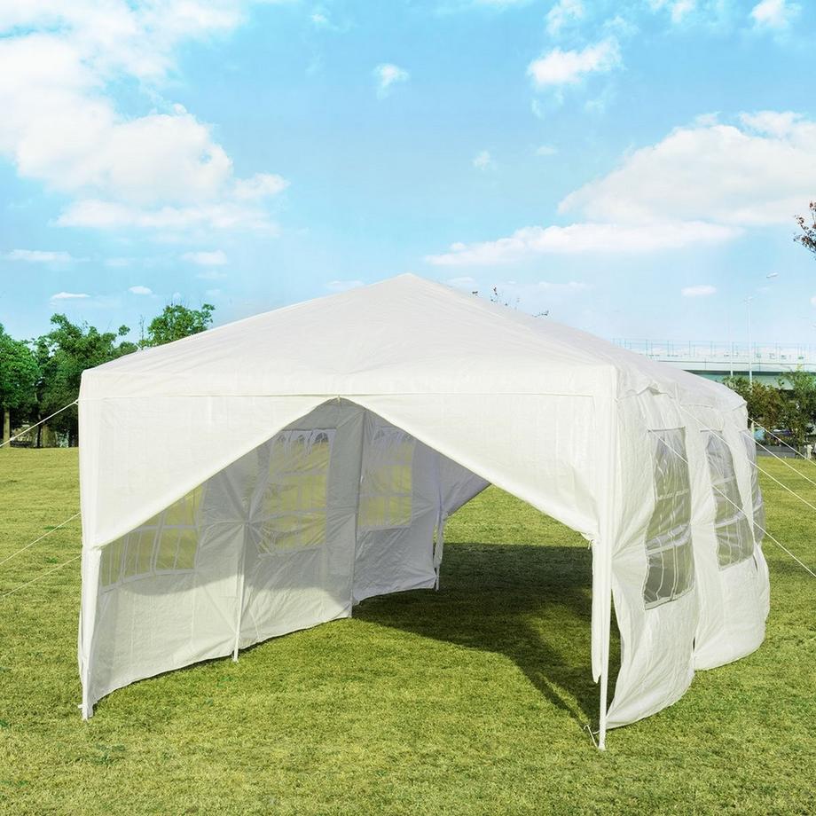 Northix Gartenpavillon 3x9m Partyzelt Gartenzelt UV-Schutz Zelt  