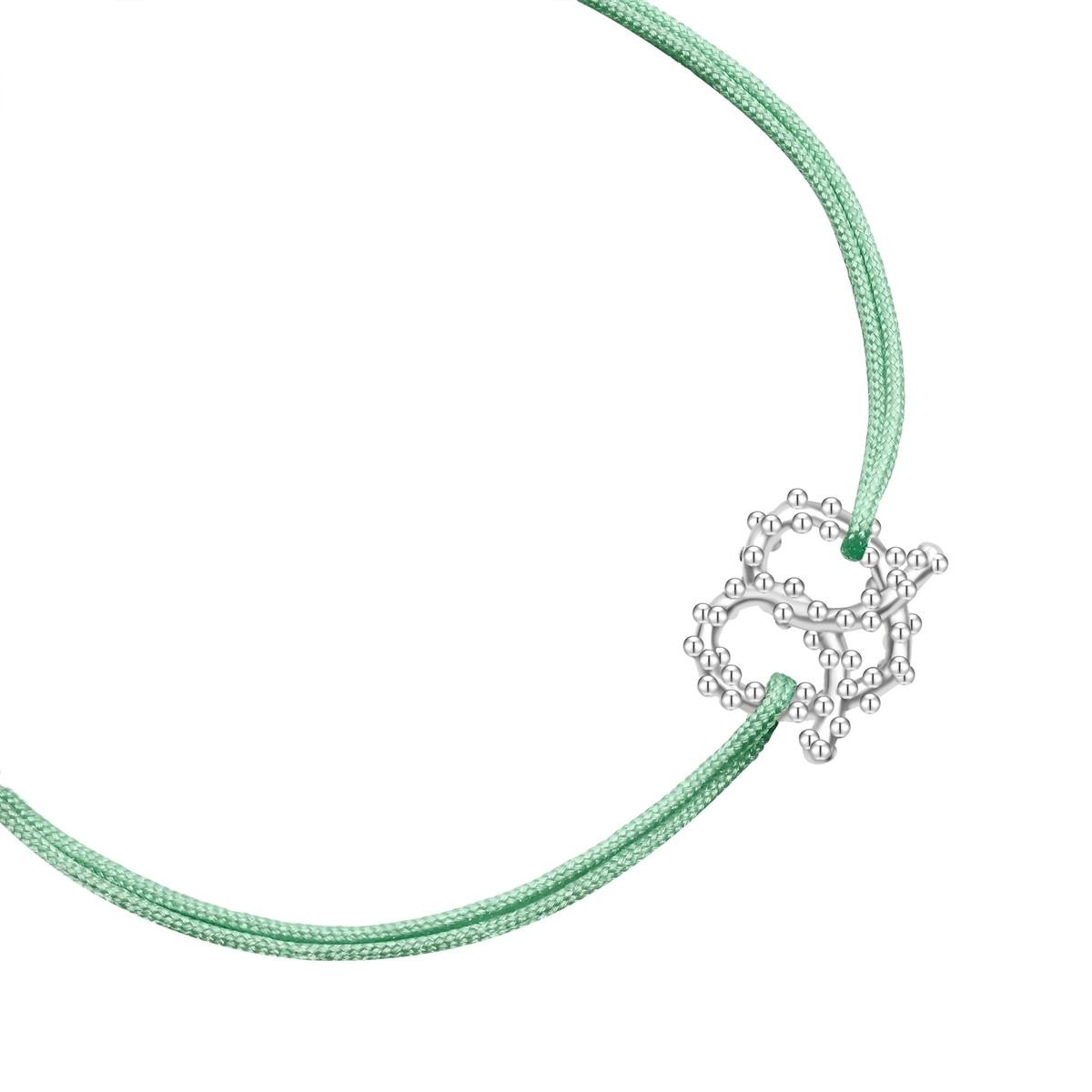 Glanzstücke München  Femme Bracelet Bretzel coeur 