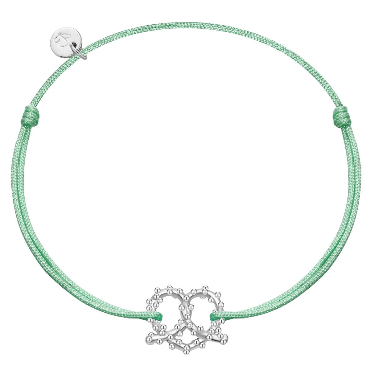 Glanzstücke München  Femme Bracelet Bretzel coeur 