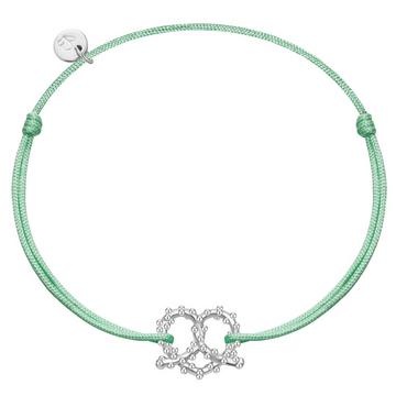 Femme Bracelet Bretzel coeur