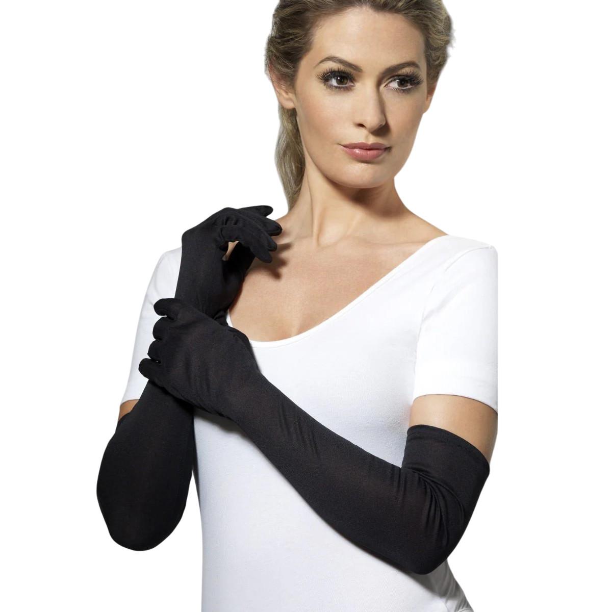 smiffys Gants longs unis  