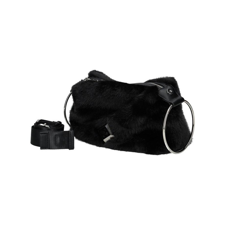 REPLAY Sac à main en fausse fourrure avec poignée anneau  