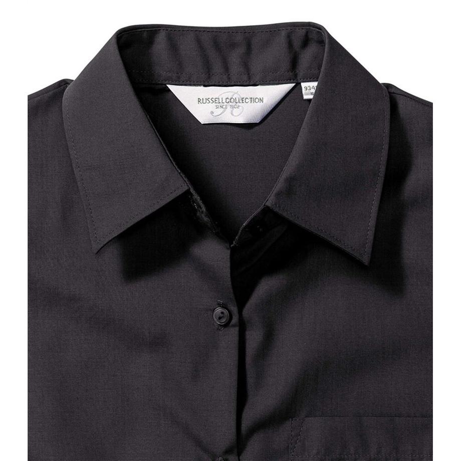 Russell Collection Langarm Bluse  