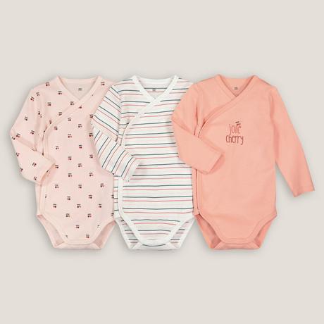 La Redoute Collections  3er-Pack Erstlings-Bodys 