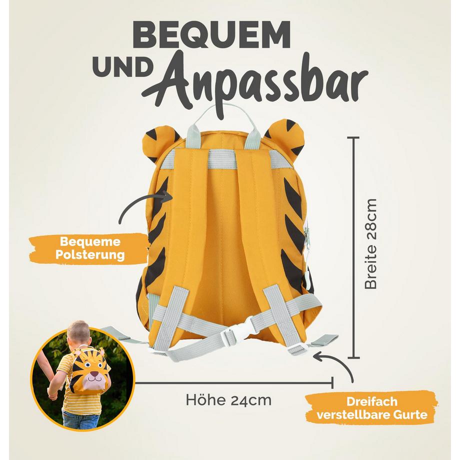 Only-bags.store  Kinderrucksack mit Brustgurt Kindergartenrucksack 