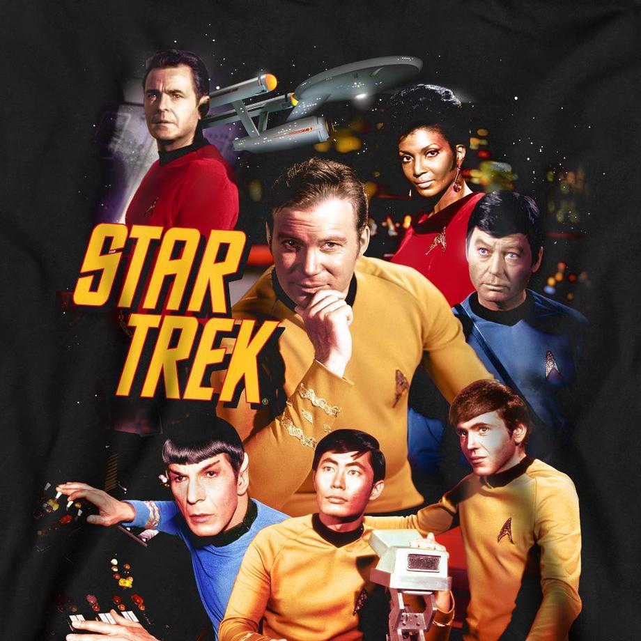 Star Trek At the Controls Sweatshirt  