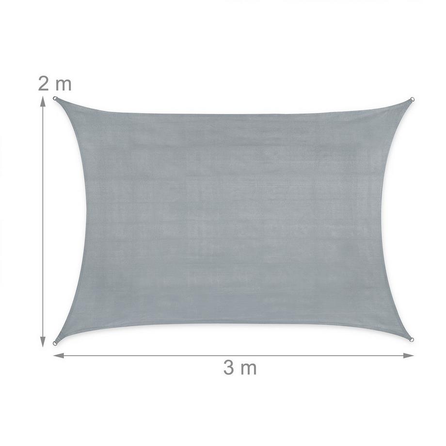 Northix Store rectangulaire en PEHD  