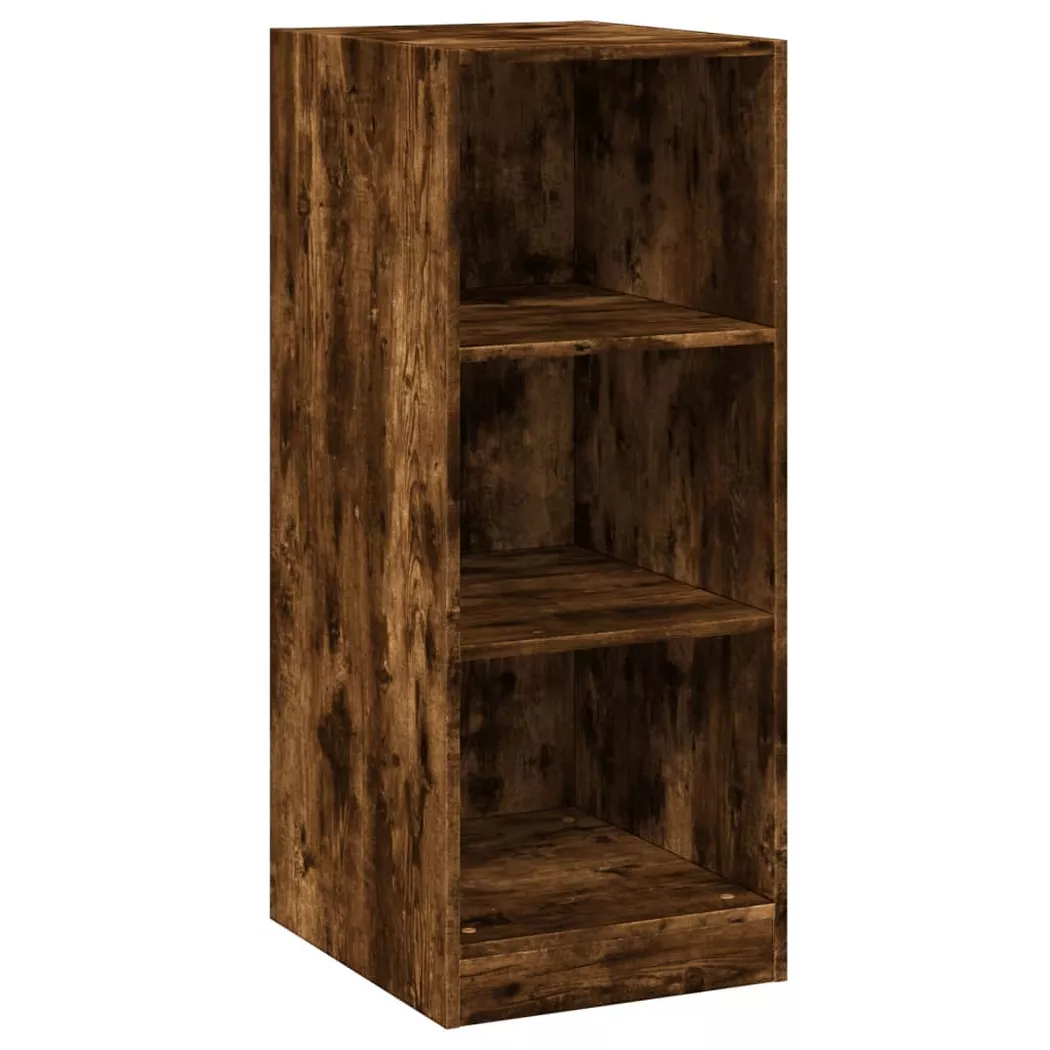 Garde robe chêne fumé 48x41x102 cm bois d ingénierie
