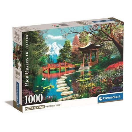 Clementoni  Puzzle Gärten von Fuji (1000Teile) 