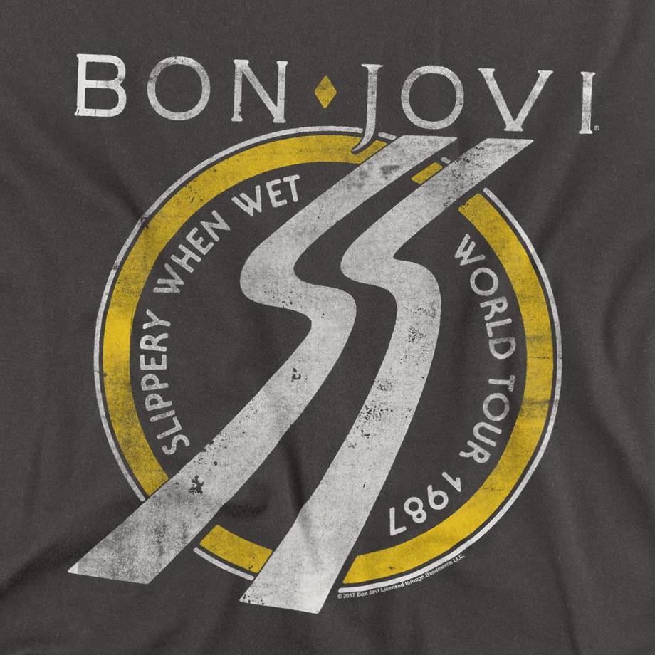 Bon Jovi  T-ShirtSlippery When Wet World Tour 