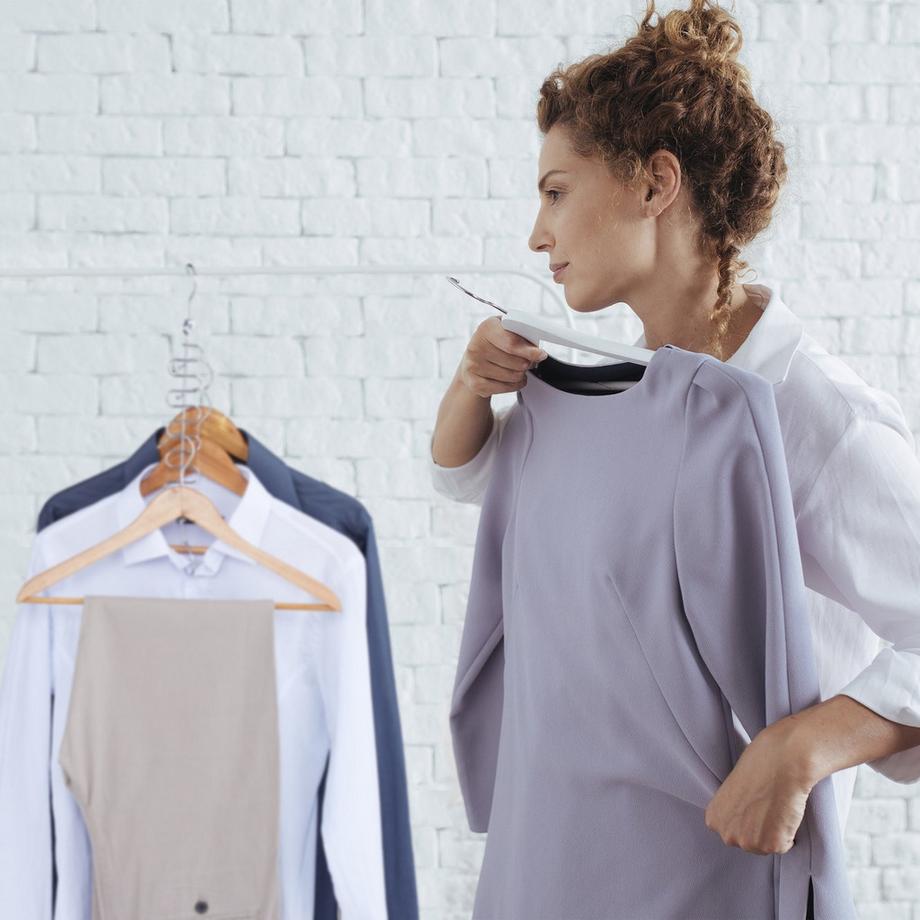 B2X Platzsparende Kleiderbügel im 5er-Set  