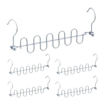Platzsparende Kleiderbügel im 5er-Set