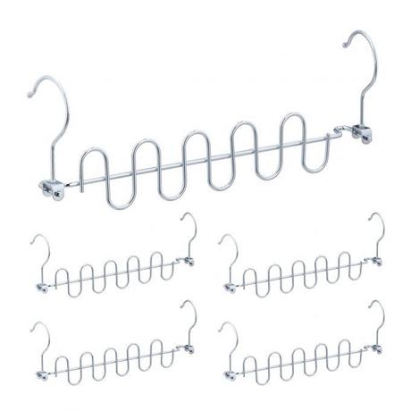 B2X Platzsparende Kleiderbügel im 5er-Set  
