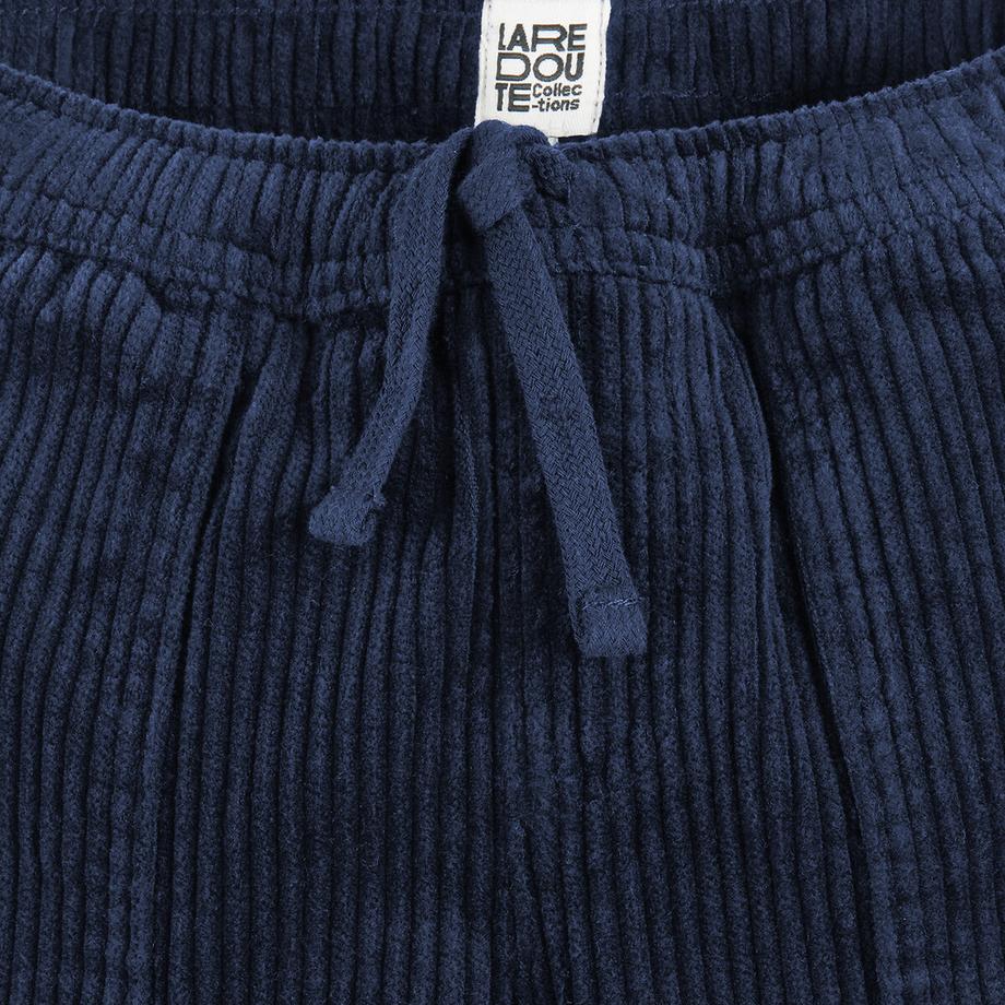 La Redoute Collections  Pantalon jogger en velours doublé 