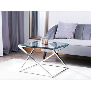 Beliani Table basse en Verre Glamour BEVERLY  