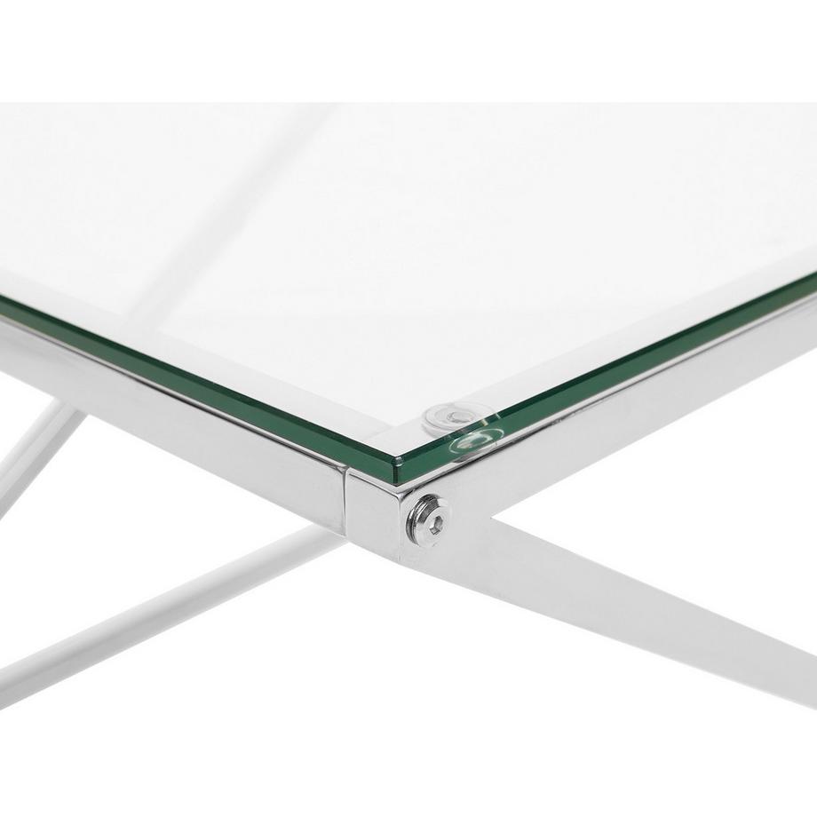 Beliani Table basse en Verre Glamour BEVERLY  