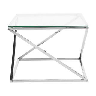 Beliani Table basse en Verre Glamour BEVERLY  