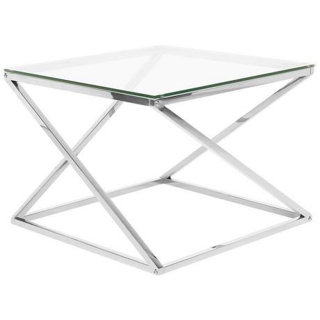 Beliani Table basse en Verre Glamour BEVERLY  