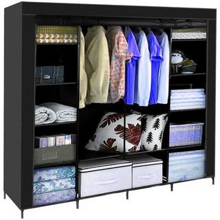 Ruhhy Armoire pliante en tissu 170x170cm Ruhhy 23740  