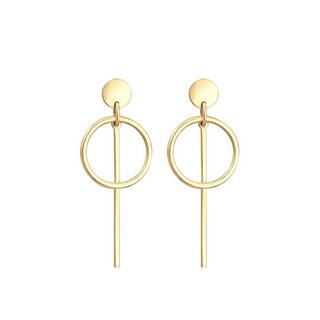 Elli  Ohrringe Hänger Kreis Stab 