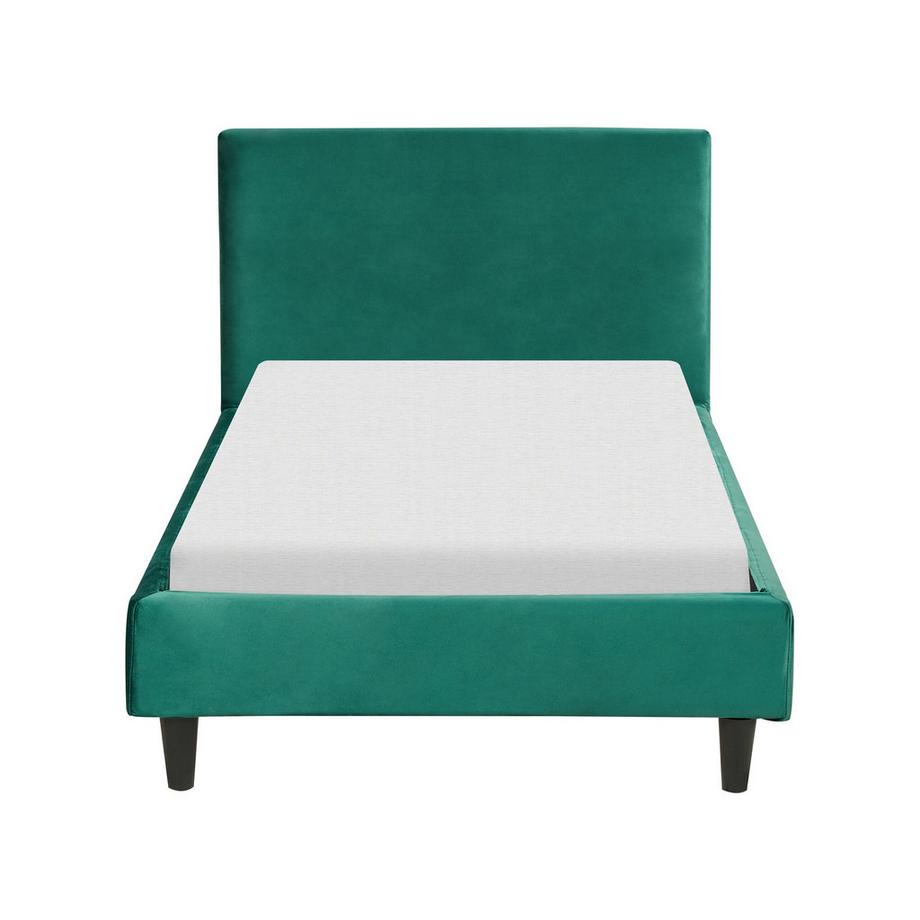 Beliani Revêtement de cadre de lit en Velours FITOU  