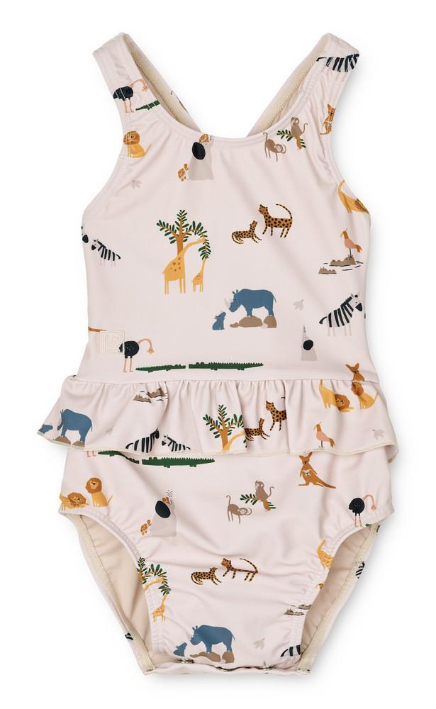 Liewood  Maillot de bain bébé Amina Together Animaux 