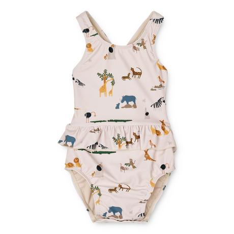 Liewood  Maillot de bain bébé Amina Together Animaux 