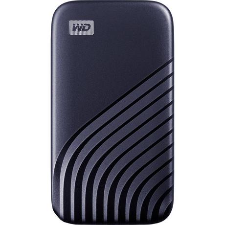 WD  My Passport 500 GB Externe SSD-Festplatte 6.35 cm (2.5 Zoll) USB-C® Blau BAGF5000ABL-WESN 