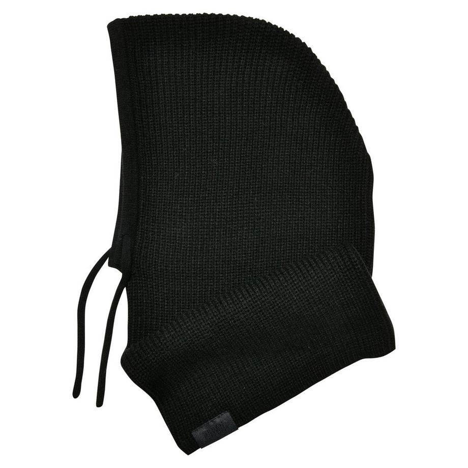 cagoule tricotée en laine mélangée