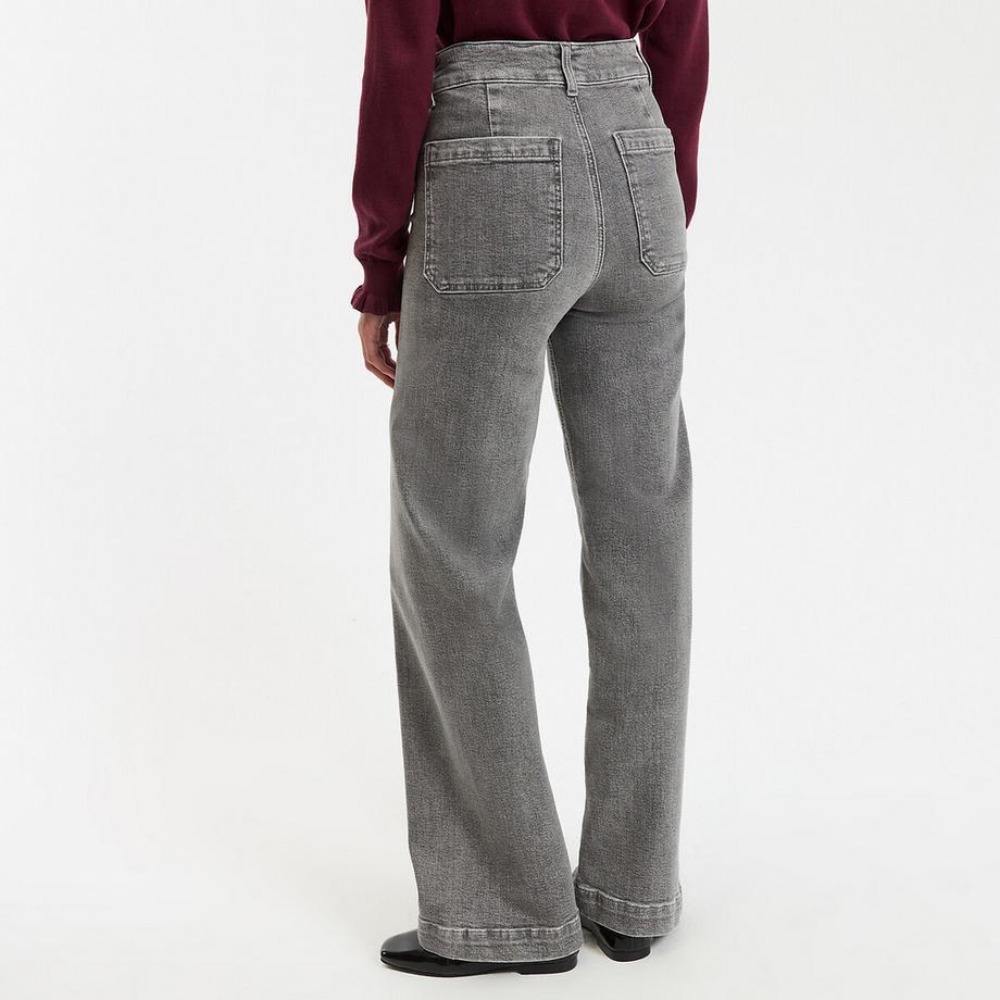 La Redoute Collections High-Waist Loose Fit Jeans  