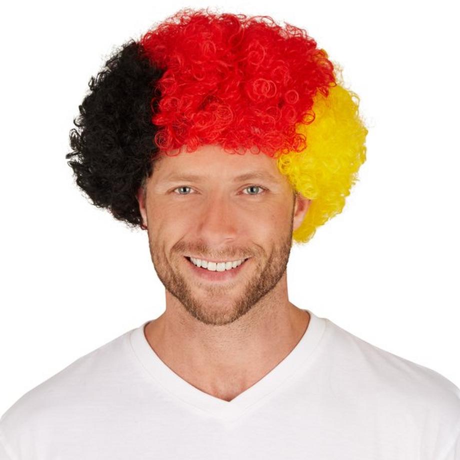 Tectake  Parrucca Germania Afro 