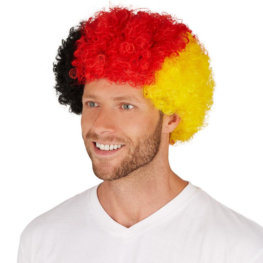 Tectake  Parrucca Germania Afro 