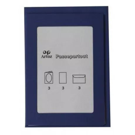 Artoz  ARTOZ Papier 1001 Passepartout A6, royal 3 Blatt 