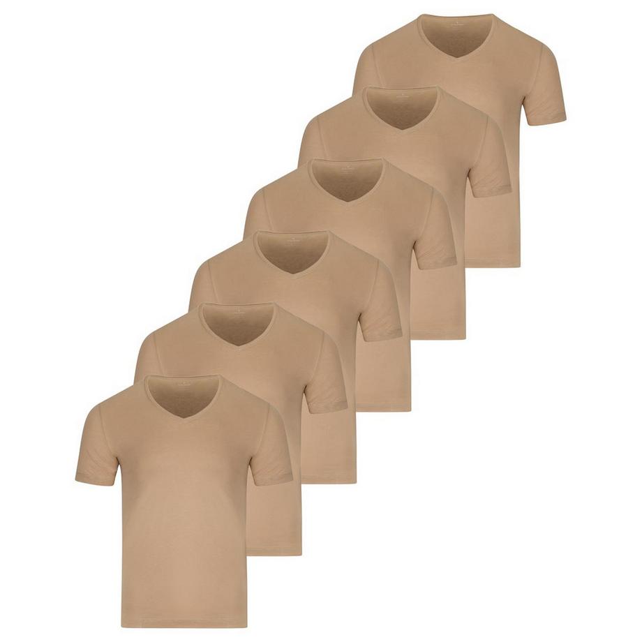 6er Pack Basic - Unterhemd / Shirt Kurzarm
