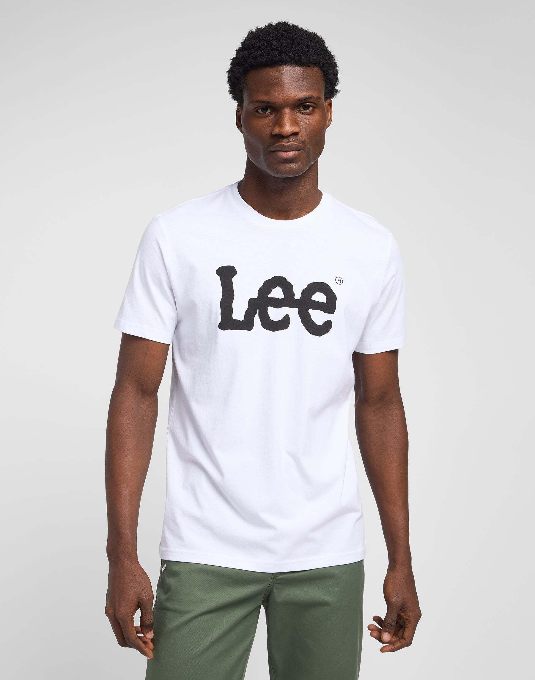 Lee  Wobbly Logo Maglietta 