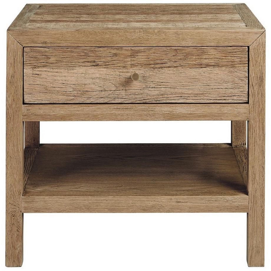 Blanc d'Ivoire Comodino Marcelle rovere chiaro  