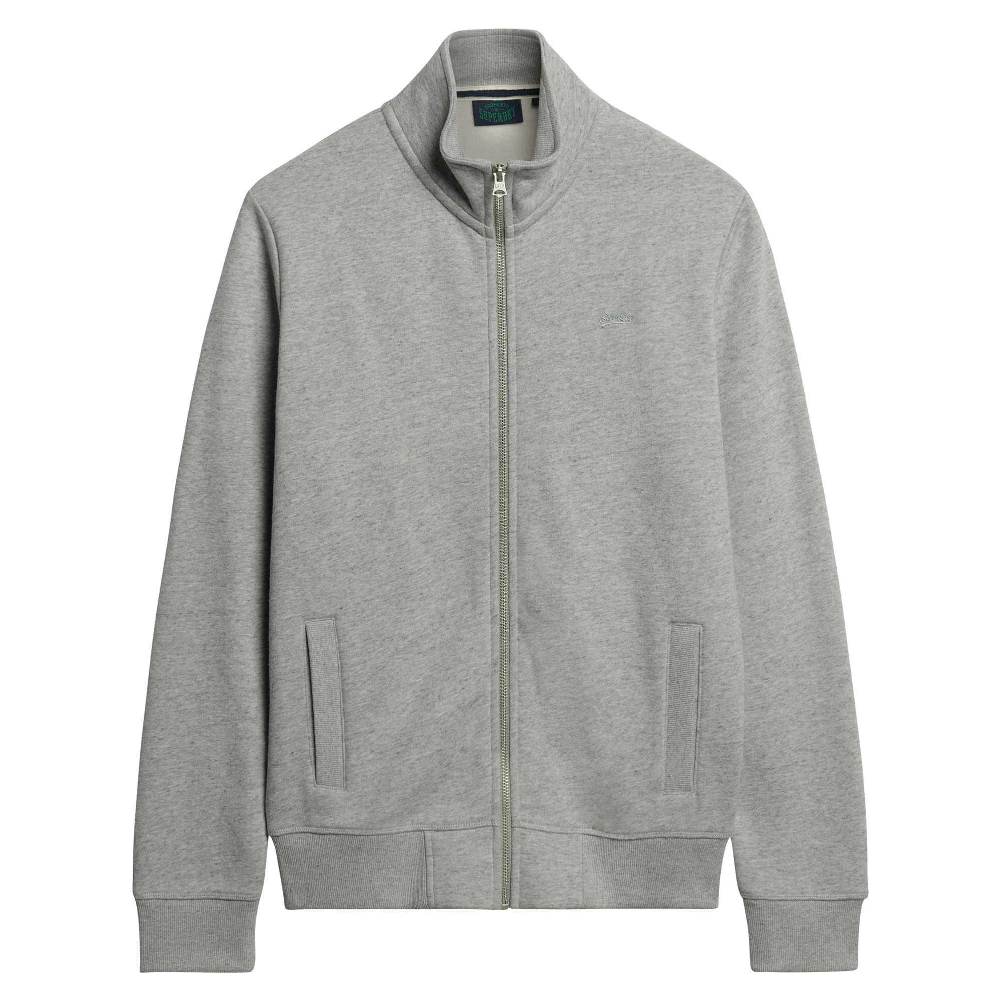 Superdry Essential Logo Zip Track Top Sweatshirt  