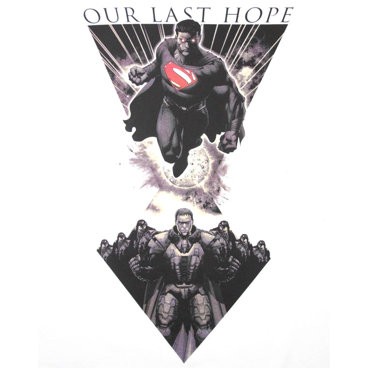 SUPERMAN Our Last Hope T-Shirt Imprimé Graphique  