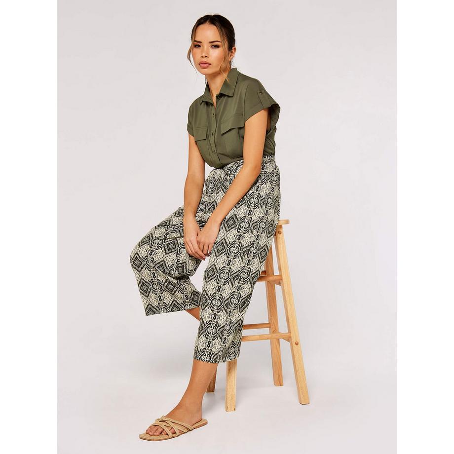 APRICOT Culottes mit Ikatprint  